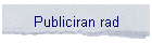 Publiciran rad